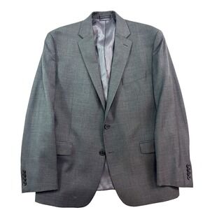 Ralph Lauren 44R charcoal blazer jacket sport suit coat wool natural stretch